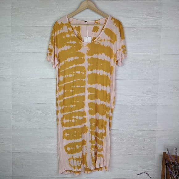 Young Fabulous & Broke Dresses & Skirts - NWT YFB Young Fabulous and Broke Mustard Pink Dres